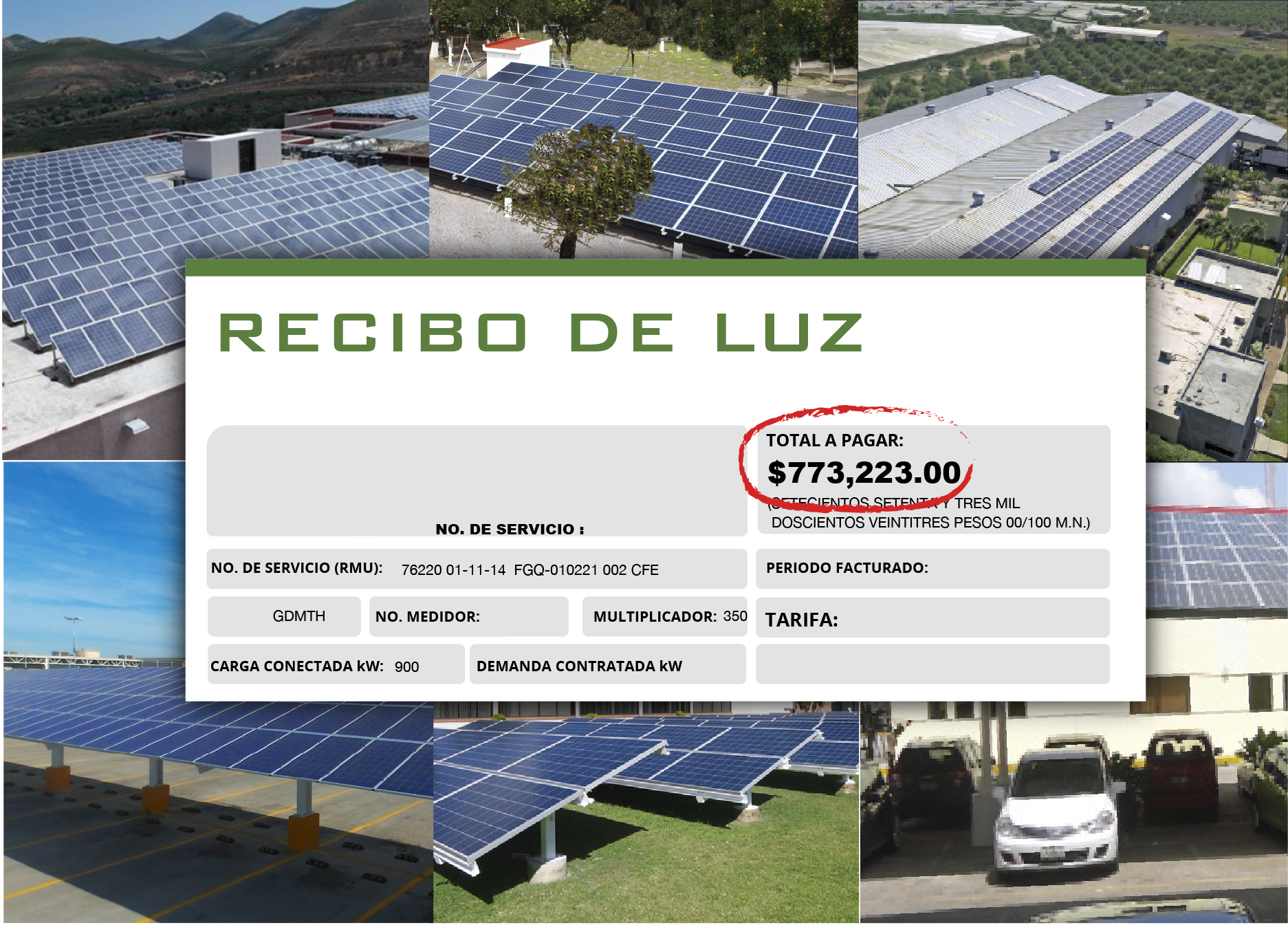 ahorra en tu recibo electrico de cfe de tu empresa, industria y negocio